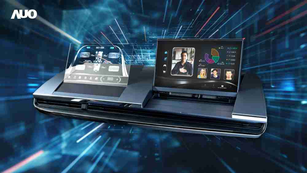 尊龙集团Micro LED Display HMI解决方案打造透明Micro LED前座仪表，，呈现信息并保留驾驶视野开阔；亦为副驾驶座乘客打造收放自如的Micro LED屏幕，，在不影响显示质量的前提于显示区内建镜头，，，让用户能与视讯对象直接眼神接触，，，，提供绝佳的双向沟通体验